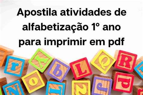 apostila de alfabetização para imprimir grátis - cartilha alfabetização baixar gratuito